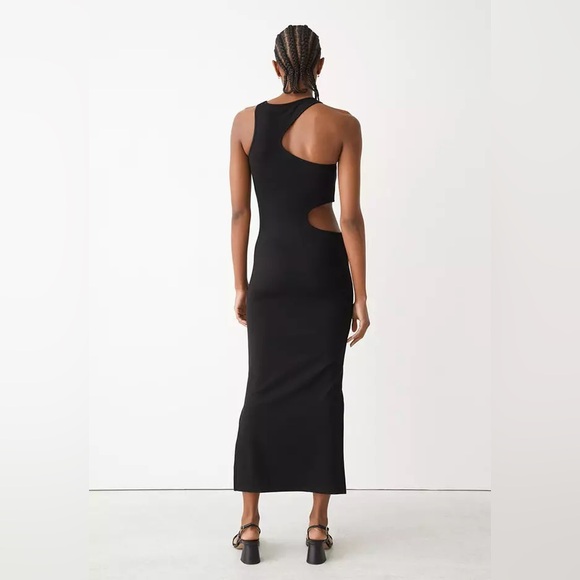 & Other Stories Midi Cutout Dress - Picture 6 of 6